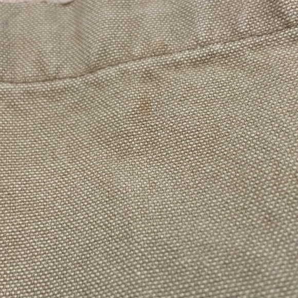 N5-ORVIS Classic Khaki Flat Front Heavy Cotton Canvas Pants - Picture 13 of 16